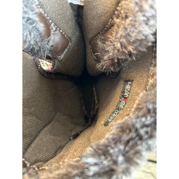 The North Face Shellista Lace Novelty Winter Boots Girls Sz 7 - Picture 5 of 10